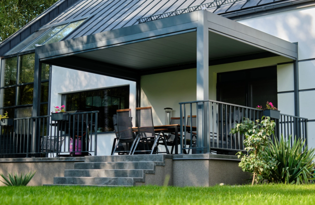 Samostojná pergola 5×3 m — Uhříněves